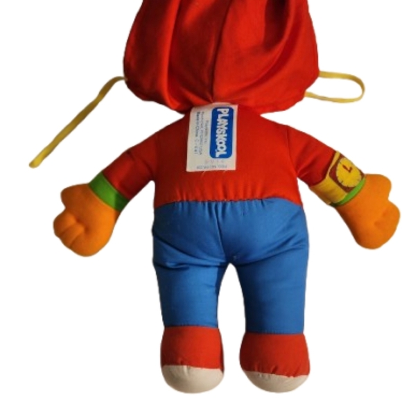 Vintage 1989 Playskool Sesame Street Dress Me Up Ernie Plush Doll - Sz. 13" - Picture 4 of 5